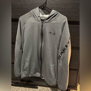 Oakley Charcoal Full-Zip Jacket